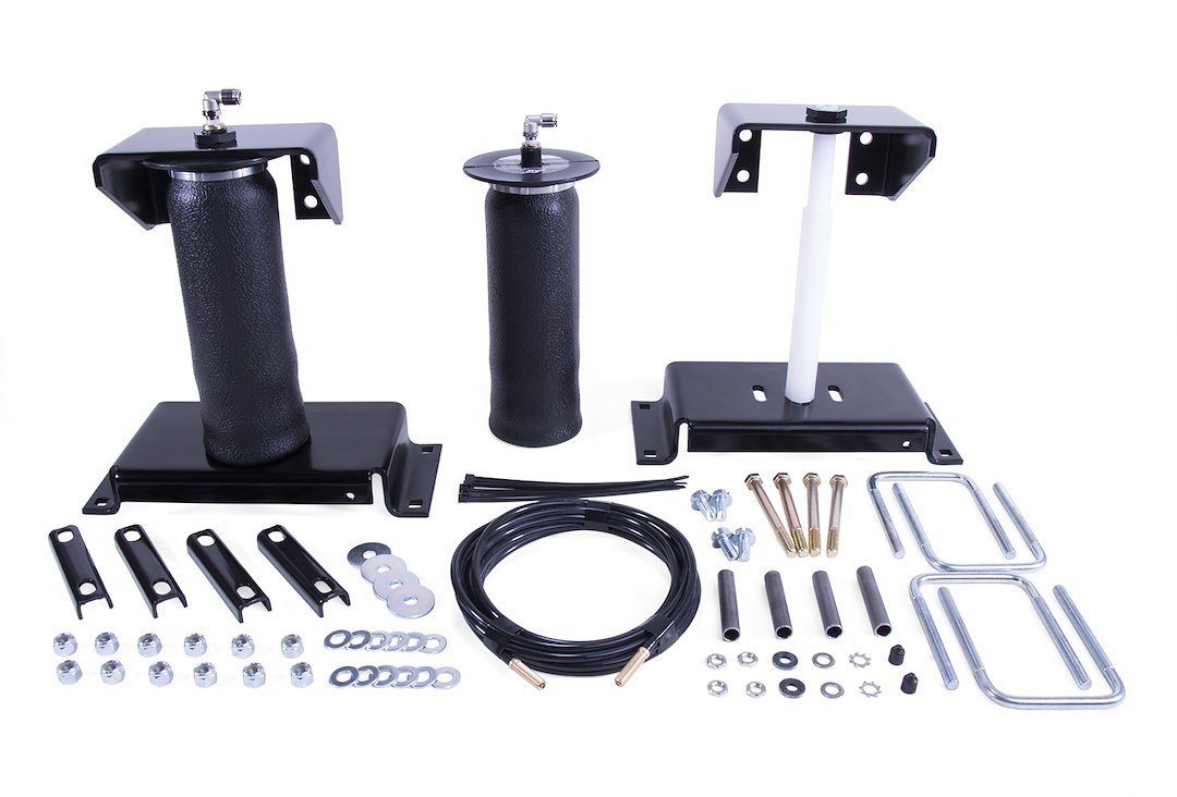 Air Lift Helper Spring Kit, Ride Control ™, Air Spring, Mounts Between Leaf Springs and Vehicle Frame, Upto 2000 Pounds of Leveling Capacity – 59555