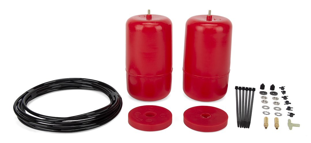 Air Lift Helper Spring Kit, Airlift 1000™, Air Spring, Inside Coil Spring Mount, Up to 1000 Pounds of Leveling Capacity – 60856