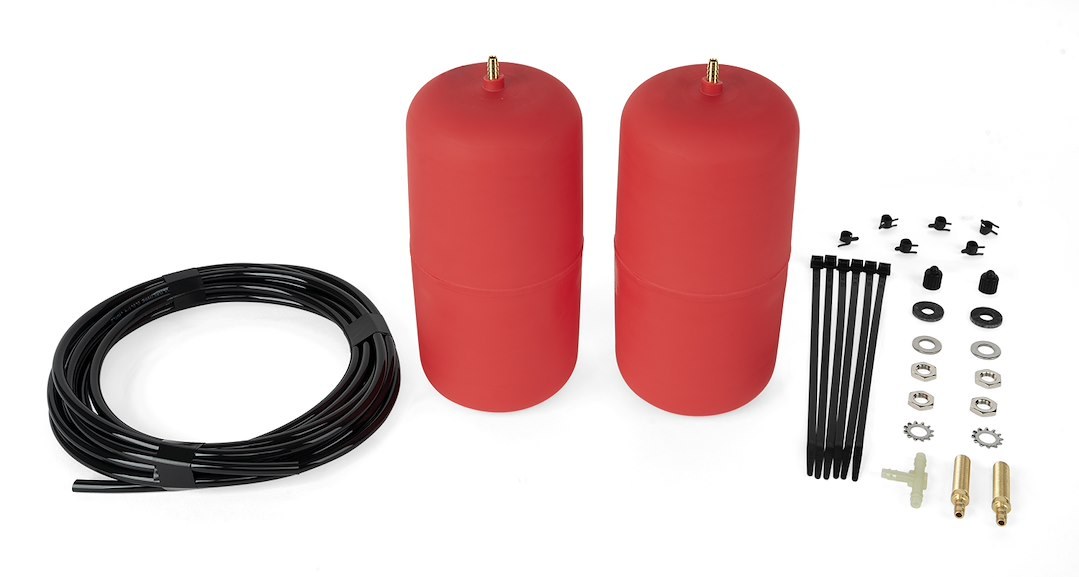 Air Lift Helper Spring Kit, Airlift 1000™, Air Spring, Inside Coil Spring Mount, Up to 1000 Pounds of Leveling Capacity – 60858
