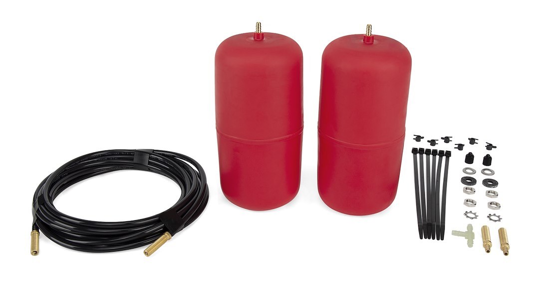 Air Lift Helper Spring Kit, Airlift 1000™, Air Spring, Inside Coil Spring Mount, Up to 1000 Pounds of Leveling Capacity – 60860