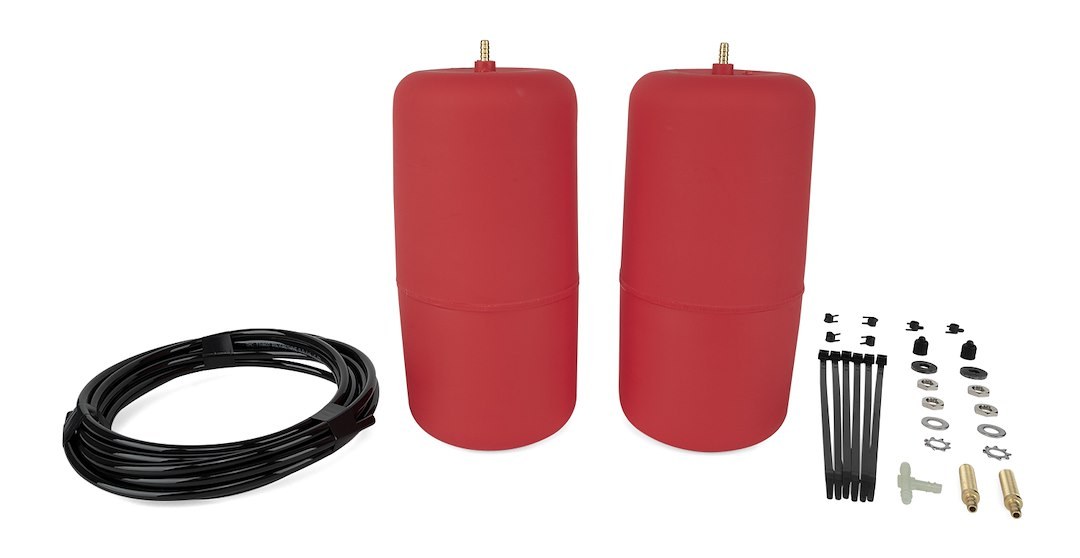 Air Lift Helper Spring Kit, Airlift 1000™, Air Spring, Inside Coil Spring Mount, Up to 1000 Pounds of Leveling Capacity – 60863