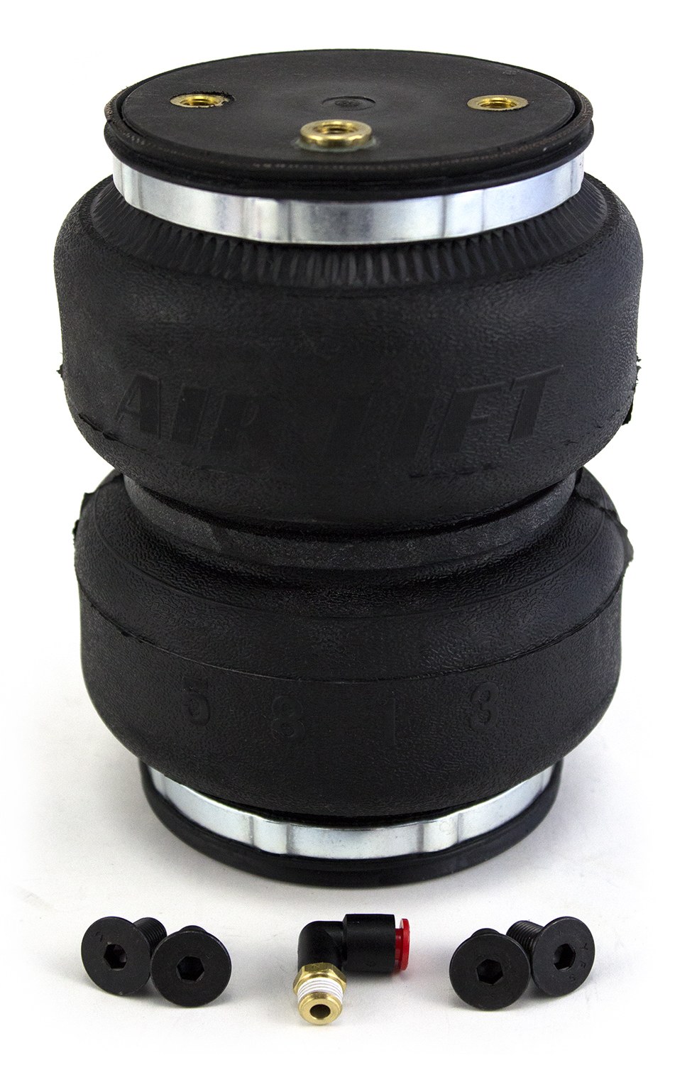 Air Lift Helper Spring Bellows, Loadlifter 5000™ Ultimate, Double Bellows with Internal Jounce Bumper, 7 Inch Extended Height – 84201