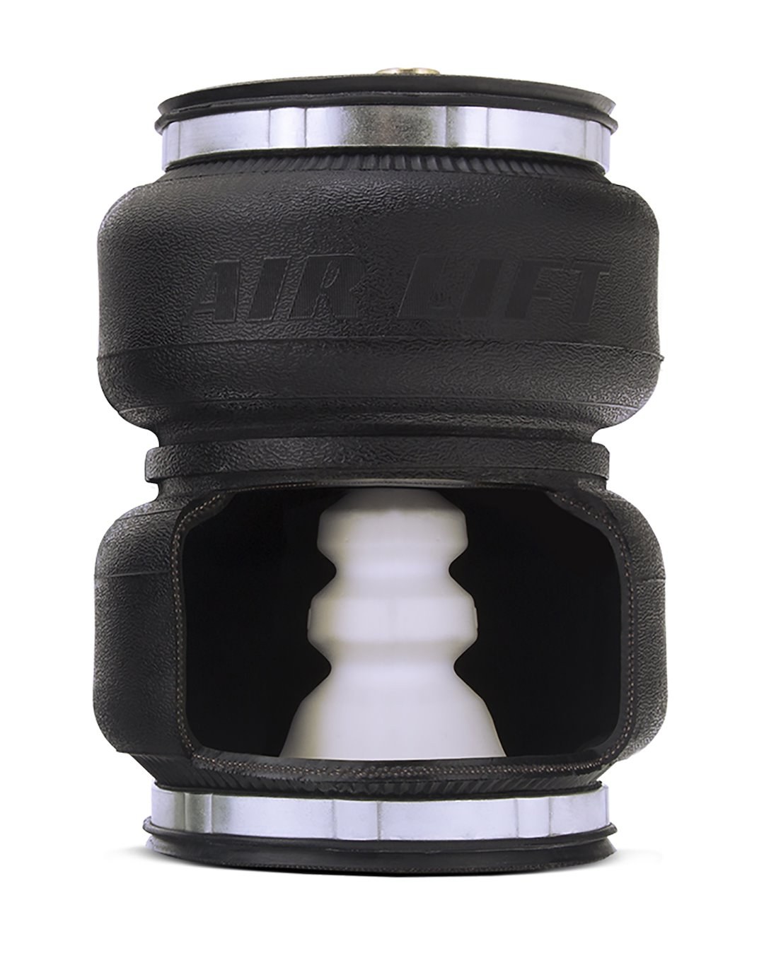 Air Lift Helper Spring Bellows, Loadlifter 5000™ Ultimate, Double Bellows with Internal Jounce Bumper, 7 Inch Extended Height – 84201