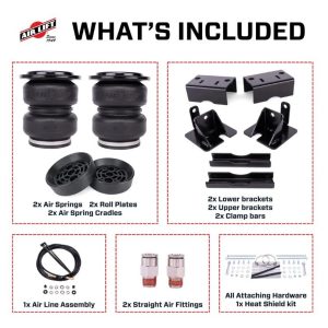 Air Lift Helper Spring Kit, Loadlifter 5000™ Ultimate, Air Spring with Internal Jounce Bumper, Frame Mount – 88377