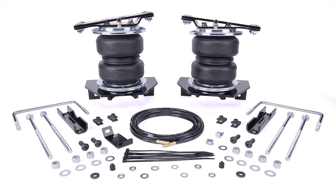Air Lift Helper Spring Kit, Air Lift ® Proseries, Frame Mount, Up to 5000 Pounds of Leveling Capacity, Air Adjustable from 5 to 100 PSI – 93354
