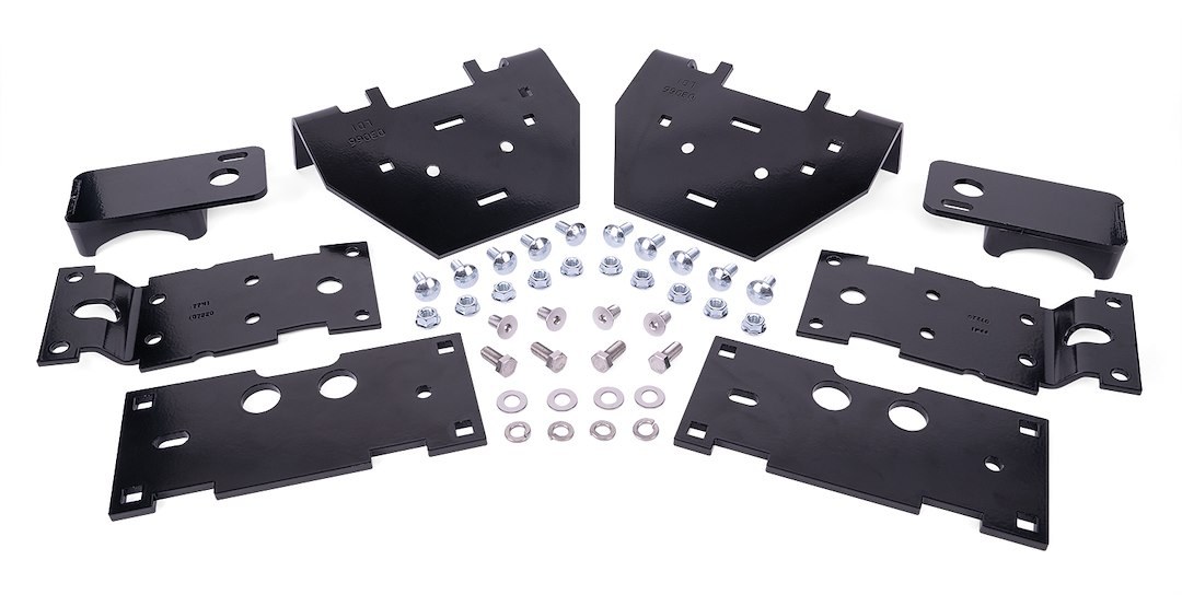 Air Lift Helper Spring Kit, Air Lift ® Proseries, Frame Mount, Up to 5000 Pounds of Leveling Capacity, Air Adjustable from 5 to 100 PSI – 93354