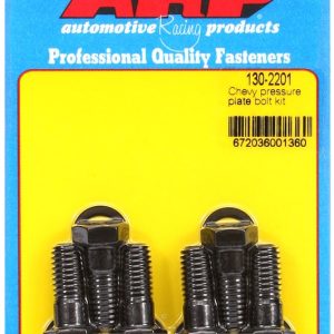ARP Clutch Pressure Plate Bolt, For Use with 265/ 502 Chevy V8, 3/8 Inch – 16 Thread Size, 180000 PSI Tensile Strength, Hex Style Head Type – 130-2201