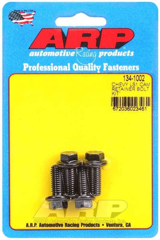 ARP Camshaft Bolt, Chevy Geniii/Ls Series Small Block, 180000 Pounds Per Square Inch Tensile Strength, M8 X 1.25 Inch Thread Size – 134-1002