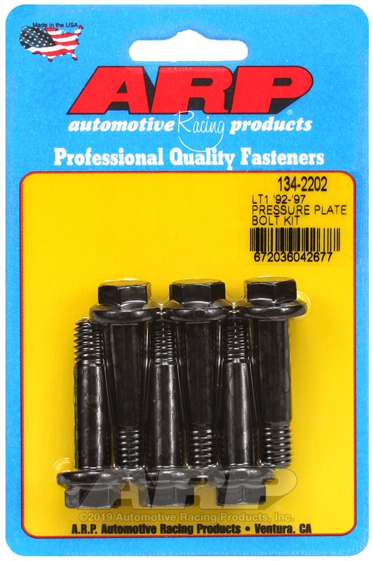 ARP Clutch Pressure Plate Bolt, For Use with Chevy LT1/ LT4 Engines, 3/8-16 Inch Thread Size, 180000 PSI Tensile Strength – 134-2202