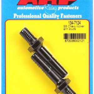 ARP Rocker Arm Stud, For Use with Chevy Small Block, 1.895 Inch Overall Stud Length, 1.000 Inch Adjuster Thread Depth – 134-7124