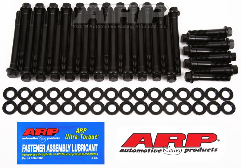 ARP Cylinder Head Bolt Set, For Use with Chevy Big Block 348/ 402/ 427/ 454 Cid, Hex Style Head Type – 135-3601