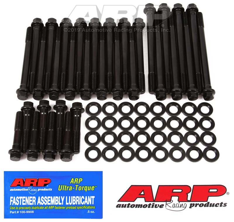 ARP Cylinder Head Bolt Set, For Use with Chevy Big Block, Late Bowtie Aluminum/ Iron Dart/ PRO-1/ Pro Top Line/ World Products Iron Heads – 135-3603