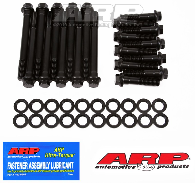 ARP Cylinder Head Bolt Set, For Use with Chrysler Small Block 318/ 360 Magnum, Factory Heads/ Edelbrock Magnum Heads, Hex Style Head Type – 144-3605