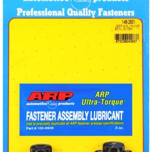 ARP Clutch Flywheel Bolt, For Use with 4.0L Jeep, 0.875 Inch Under Head Length, 1/2-20 Inch Thread Size, 200000 PSI Tensile Strength – 146-2801
