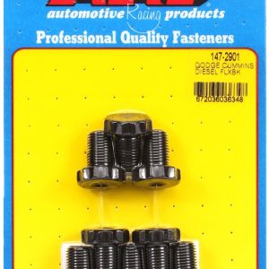 ARP Auto Trans Flexplate Bolt, For Use with 5.9L 12V and 24V Dodge Cummins/ Diesel, 0.700 Inch Under Head Length – 147-2901