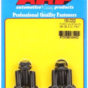 ARP Clutch Pressure Plate Bolt, For Use with 1986-1995 302/ 351W Ford V8, 8 Millimeter X 1.25 Thread Size, 180000 PSI Tensile Strength – 150-2202