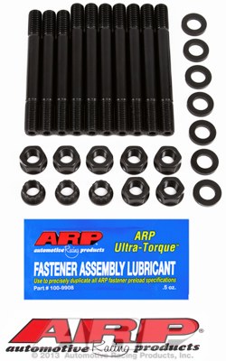 ARP Crankshaft Main Bearing Cap Stud, For Use with Ford 289/ 302 Cid with Girdle, 2 Bolt Main, Hex Style Head Type, Chrome Moly – 154-5410