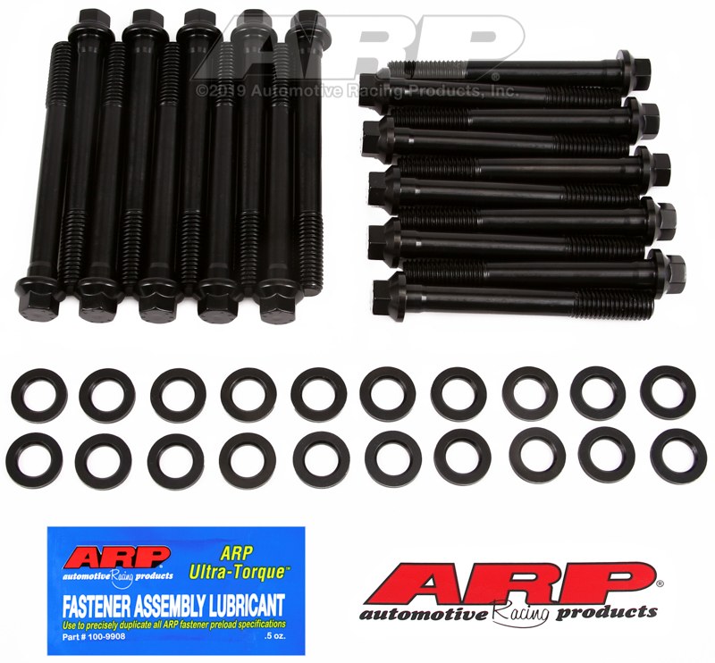 ARP Cylinder Head Bolt Set, For Use with Ford Big Block 429/ 460 Cid, Edelbrock Heads 60669/ 60079/ 61669/ 61649, Hex Style Head Type – 155-3603
