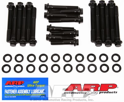 ARP Cylinder Head Bolt Set, For Use with 1968-1974 Pontiac 400 Ram Air II/IV/ 455 Ho/ Ram Air II/ Suprer Duty, Round Port Heads – 190-3601