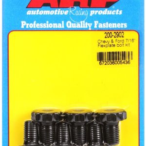 ARP Auto Trans Flexplate Bolt, For Use with 90 Degree V6 Chevy/ 265 and 454 V8 with 2 Piece Rear Seal, 0.680 Inch Under Head Length – 200-2902