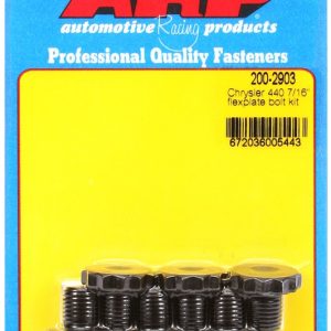 ARP Auto Trans Flexplate Bolt, For Use with SL6 3.9L V6 Chrysler/ Dodge and 273/ 440 V8 with 6 Bolt Crank, 0.500 Inch Under Head Length – 200-2903