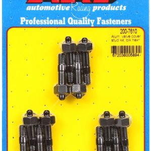 ARP Valve Cover Stud, For Use with Cast Aluminum Valve Cover, 1.500 Inch Overall Length, 1/4 Inch – 20 Thread Size, Hex Style Head Type – 200-7610