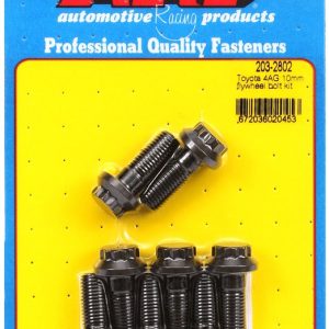 ARP Clutch Flywheel Bolt, For Use with 1.6L Dual Overhead Cam Toyota, 1.050 Inch Under Head Length, 10 Millimeter X 1.25 Thread Strength – 203-2802