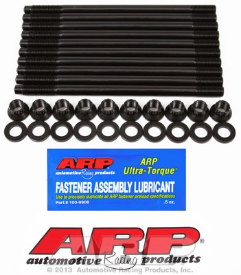 ARP Cylinder Head Stud, For Use with Toyota 2.4L Dohc Engine, 12 Point Nuts, Black Oxide, Chrome Moly – 203-4303