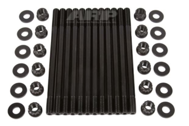 ARP Cylinder Head Stud, For Use with Toyota 4U-GSE 2.0L 4 Cylinder Engines, 12 Point Nuts, Black Oxide, Chrome Moly – 203-4305