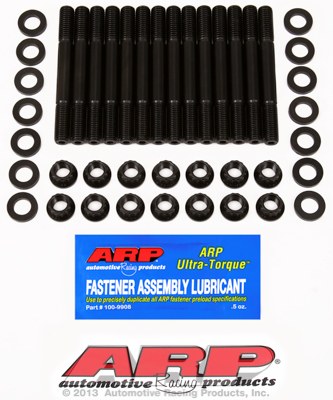 ARP Crankshaft Main Bearing Cap Stud, For Use with 2.8L/ 2.9L Volkswagen VR6, 2 Bolt Main, Hex Style Head Type, Chrome Moly – 204-5403