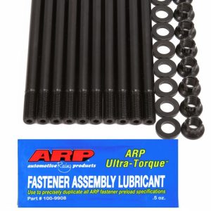 ARP Cylinder Head Stud, For Use with Honda D16Z, 12 Point Nuts, Black Oxide, Chrome Moly – 208-4301