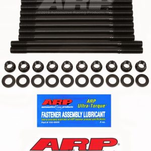 ARP Cylinder Head Stud, For Use with Acura, 12 Point Nuts with Undercut Studs, Black Oxide, Chrome Moly – 208-4302