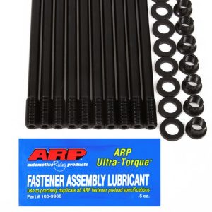 ARP Cylinder Head Stud, For Use with Acura Vtec, 12 Point Nuts with Undercut Studs, Black Oxide, Chrome Moly – 208-4303