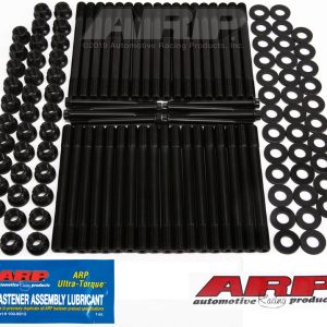 ARP Cylinder Head Stud, For Use with 2001 and Later 6.6L Chevy Duramax, 12 Point Nuts, Black Oxide, Chrome Moly ARP2000 – 230-4201