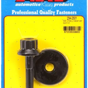 ARP Harmonic Balancer Bolt, For Use with Chevy Small Block, 13/16 Inch Socket Size, 7/16 Inch – 20 Thread Size – 234-2501