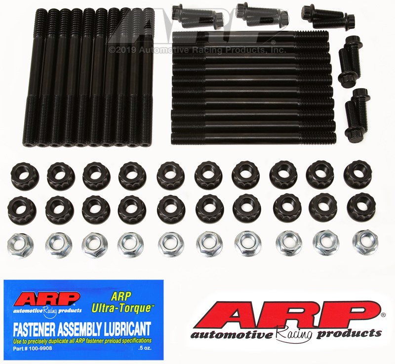 ARP Crankshaft Main Bearing Cap Stud, For Use with Chevy Gen III/Ls Series Small Block/ Gmpp Lsx Block, 4 Bolt Main, Hex Style Head Type – 234-5608