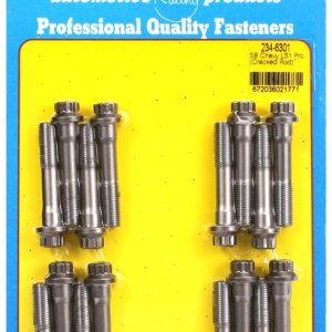 ARP Connecting Rod Bolt, For Use with Gen III/ Ls Series Chevy Small Block, Reference Head Type Arp E Style, 220000 PSI Tensile Strength – 234-6301