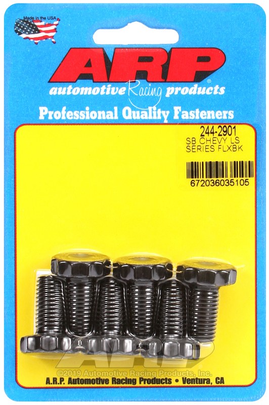 ARP Auto Trans Flexplate Bolt, For Use with Gen III/ Ls Series Chevy Small Block, 0.880 Inch Under Head Length – 244-2901