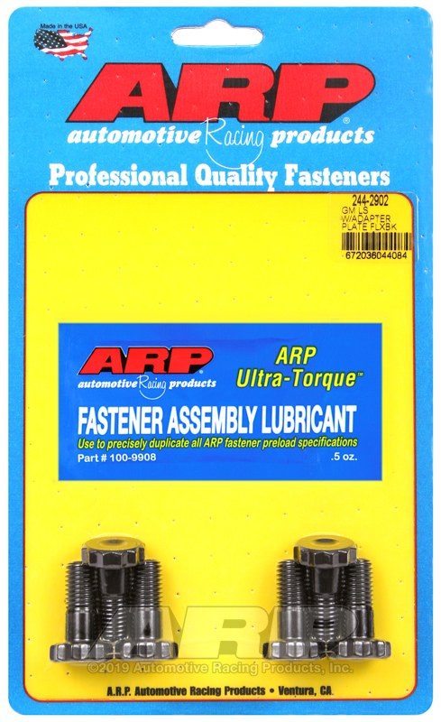 ARP Auto Trans Flexplate Bolt, For Use with Gen III/ Ls Series Chevy Small Block, 1.075 Inch Under Head Length – 244-2902