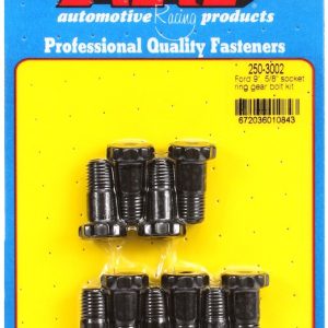 ARP Differential Ring Gear Bolt, For Use with Ford 9 Inch Using 5/8 Inch Socket, 0.940 Inch Under Head Length, 7/16 Inch – 20 Thread Size – 250-3002