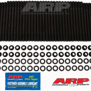 ARP Cylinder Head Stud, For Use with Ford 7.3L Powerstroke, 12 Point Nuts, Black Oxide, Chrome Moly – 250-4201