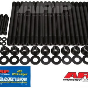 ARP Cylinder Head Stud, For Use with Ford 6.4L Powerstroke, 12 Point Nuts, Black Oxide, Chrome Moly – 250-4203