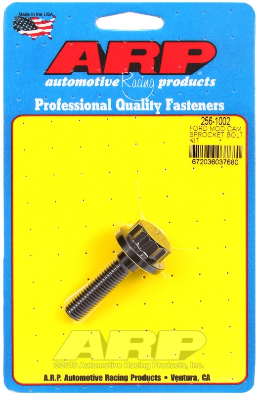 ARP Camshaft Bolt, 4.6L/ 5.4L Ford Small Block Modular V8, 200000 Pounds Per Square Inch Tensile Strength, M10 X 1.5 Inch Thread Size – 256-1002