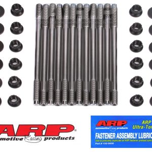 ARP Cylinder Head Stud, For Use with Dual Overhead Cam Ej Series Subaru, 12 Point Nuts with Undercut Studs, Black Oxide, Chrome Moly – 260-4701