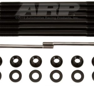 ARP Cylinder Head Stud, For Use with Polaris Rzr 1000 Engines, 12 Point Nuts, Black Oxide, Chrome Moly – 288-4701