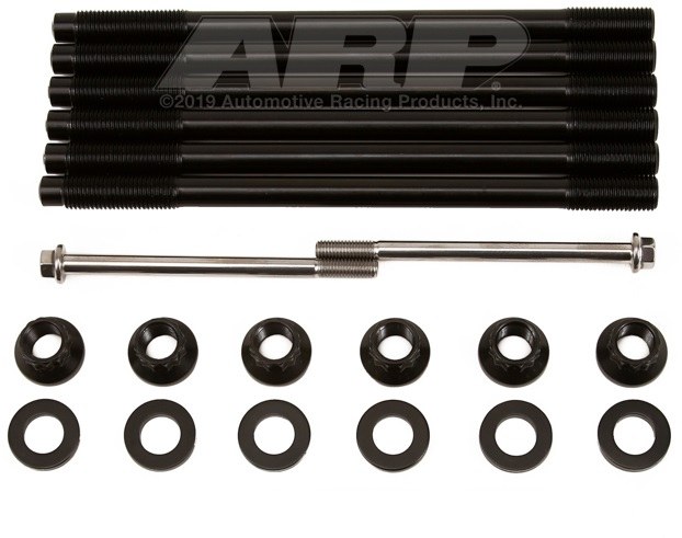ARP Cylinder Head Stud, For Use with Polaris Rzr 1000 Engines, 12 Point Nuts, Black Oxide, Chrome Moly – 288-4701