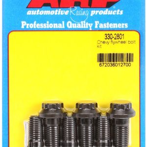 ARP Clutch Flywheel Bolt, For Use with Chevy V8 with Tilton Flywheel, 0.875 Inch Under Head Length, 7/16 Inch -20 Thread Size – 330-2801