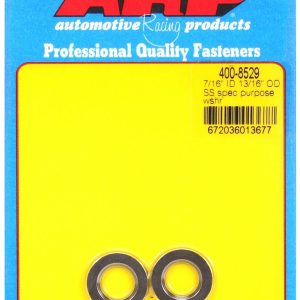 ARP Washer, Stainless Steel, 0.812 Inch Outside Diameter, 7/16 Inch Inside Diameter, 0.120 Inch Thick, Chrome, Single – 400-8509
