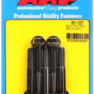ARP Bolt, Metric Bolt, 8 Millimeter X 1.25 Thread Size, 50 Millimeter Under Head Length, 10 Millimeter Socket Size, Hex Style Head Type – 661-1007