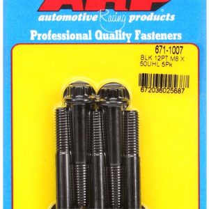 ARP Bolt, Metric Bolt, 8 Millimeter X 1.25 Thread Size, 50 Millimeter Under Head Length, 10 Millimeter Socket Size, 12 Point Head Type – 671-1007